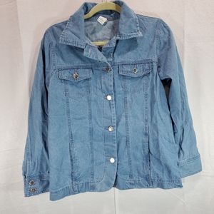 Tudor Court Lightweight Denim Jacket Size Small